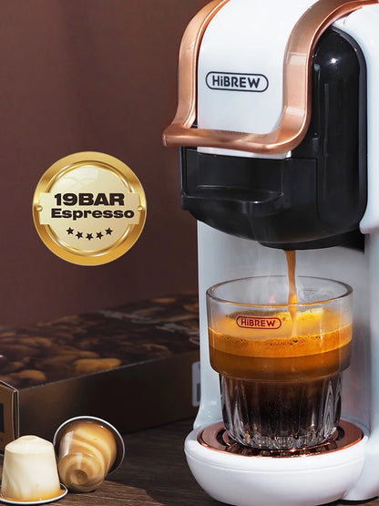 Maestro: Craft Your Coffee Masterpiece (19 Bar Pressure, All Pods & Grounds)