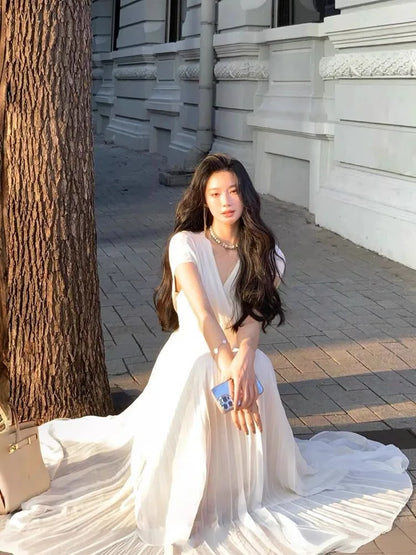 Summer Sonata: The Pleated Symphony for a Romantic Looka